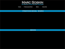 Tablet Screenshot of marcsoskin.com